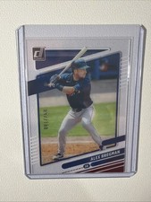 Alex Bregman 2021 Panini Chronicles Clearly Donruss Blue /100