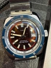 Vintage 70s Marlin Pepsi 36mm Timex Watch