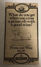 1970s Sailmaker Restaurant Vestavia Hills Alabama Print Ad Advert pa18