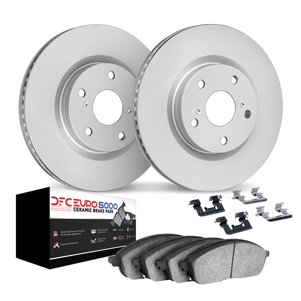 Dynamic Friction 4612-27001 Disc Brake Kit For 79-84 Volvo 242 - Image 2 of 2