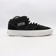 Vans Half Cab Skate Black Suede Mens Size 9.5...