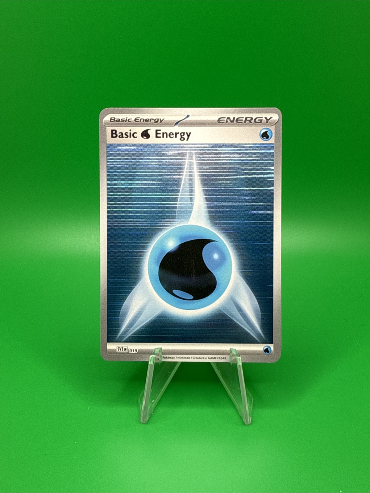 Basic Water Energy 019 Sve: Scarlet & Violet Energies Reverse Holo. F11