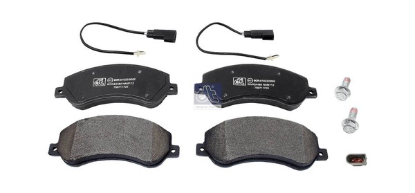 13.93100 Scheibenbremsbelagsatz Passend FüR Ford, VW 1371402 1433952 1488962-image
