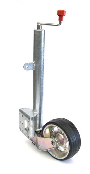 Alko Profi StüTzrad Ø60 Mm Vollgummi 200X50Mm Vollautomatisch Klappbar 500Kg-image