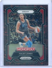 2024 Panini Monopoly Prizm WNBA HALEY JONES #43 RED CLASSIC ICONS PRIZM