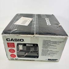 Casio SE G1 Electronic Cash Register + Till Roll + Full Set Key + Manual I 775
