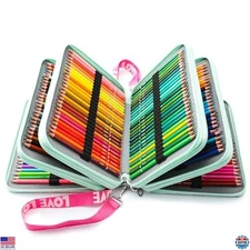 256 Colored Pencils Set for Adult Coloring, Soft Core for Blending & Shading