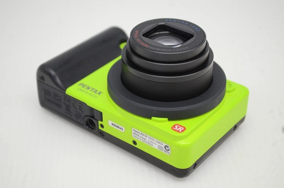 [Excellent+5] PENTAX Optio RZ10 14.0MP Compact Digital Camera Lime #251101n - Image 4 of 4