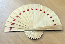 Vintage Handmade Wooden Chinese Hand Fan