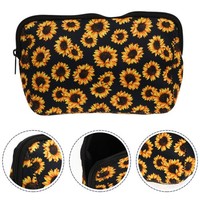 2 Pcs Make-Up-Aufbewahrungstasche Reise Kulturbeutel Make-Up-Tasche