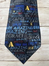 Steven Harris Amazing Grace Men’s Tie.  HH