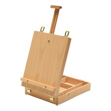 Tischstaffelei, verstellbare Kunststaffelei aus Holz, f&uuml;r K&uuml;nstler,