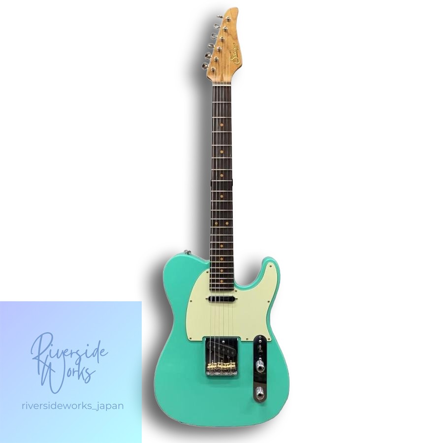 Suhr Classic T Vintage LE Telecaster Type Gig Case Seafoam Green