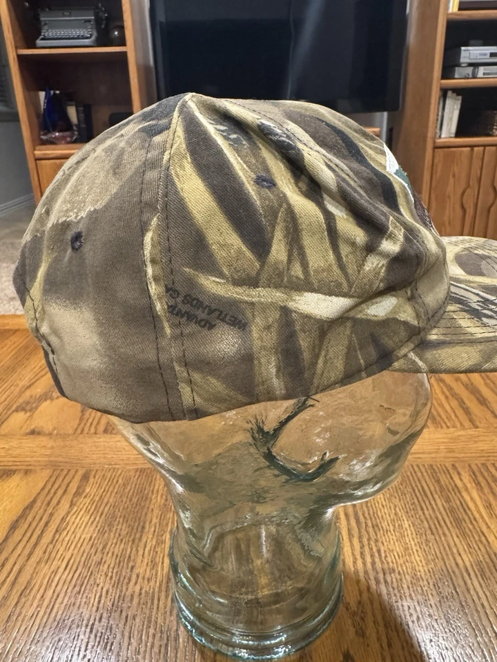 Sombrero Ducks Unlimited Adv. Gorra Wetland Camo Duck Call tamaño ajustable adulto en muy buena condición Foto 4 de 4