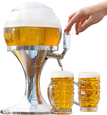 - Dispenser Refrigerante Di Birra Ball, Design Originale, Capacità 3,5 L, Scompa