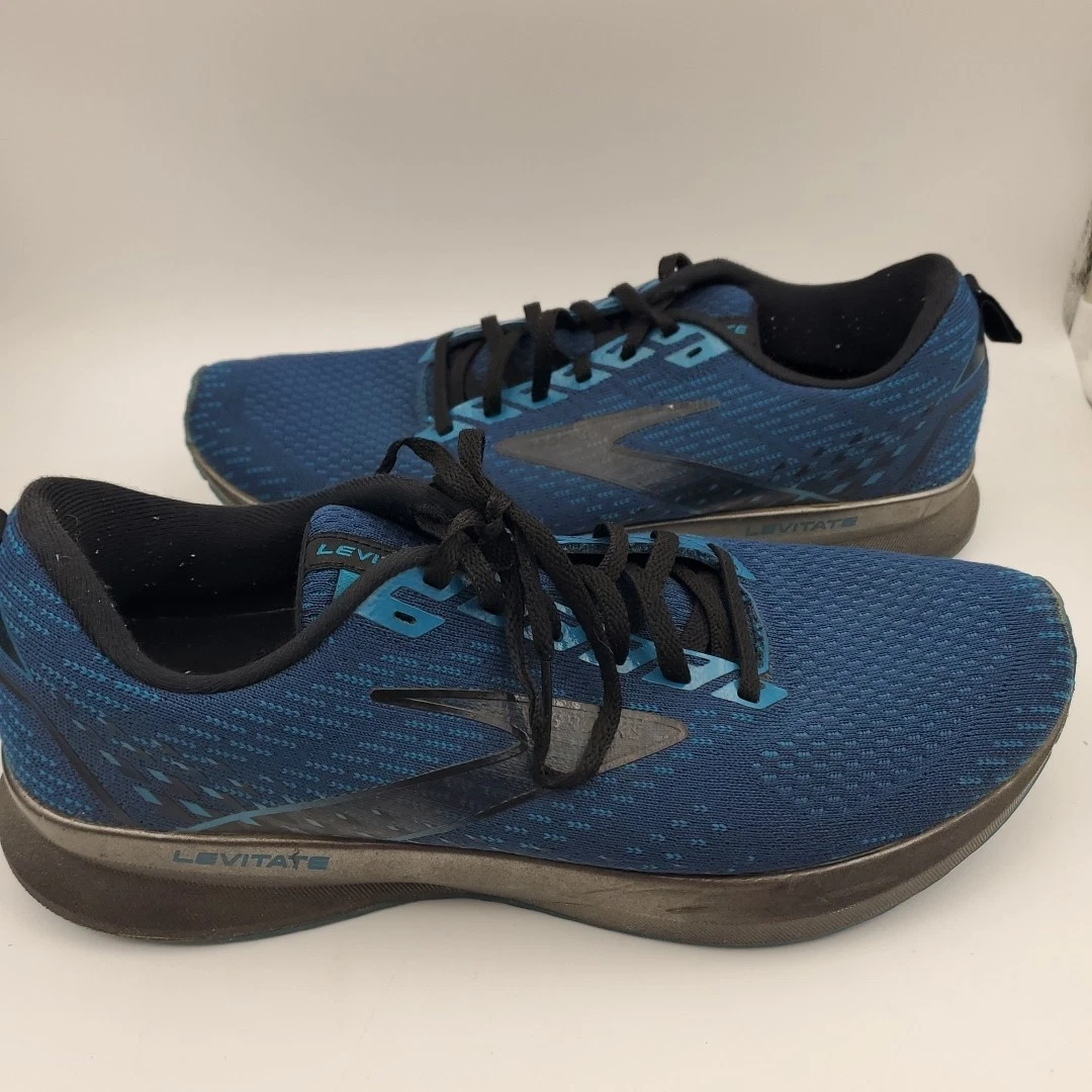 Brooks Levitate StealthFit 5 Shoes Mens Size 9.5 Gray Mesh Sneakers 1103721D045 Brooks Men main image 2