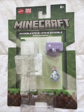 Minecraft Invisible Steve Figure Mattel New