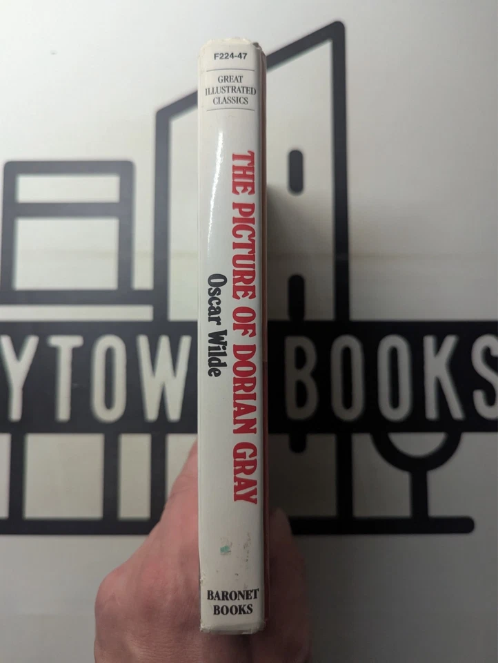 Great Illustrated Classics The Picture of Dorian Gray by Oscar Wilde 1995 HC VTG - Image 2 of 4