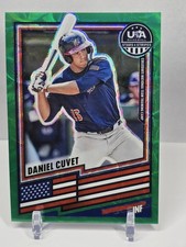 2026 Panini Stars & Stripes Prizm Green Scope /99 #46 Daniel Cuvet