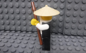 LEGO minifigure Sensei Wu njo0026 Ninjago Golden Weapons 2507 2521 2255 Master