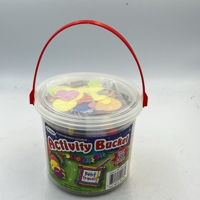 Vintage 2006 Artskills Activity Craft Bucket New Sealed 400+ PCs W/ Project Book