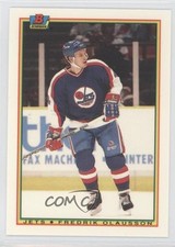 1990-91 Bowman Tiffany Fredrik Olausson #135 0j0