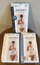 Jockey Women s Classics Cotton Brief Size 10 Style 1590 Lot Of 3 Pkgs NEW