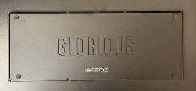 Glorious GMMK PRO Bottom Case, Black Slate