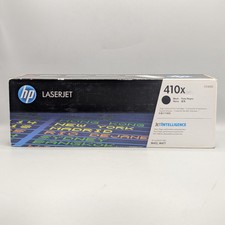 New HP 410x BLACK High Yield Toner Cartridge CF410X Sealed