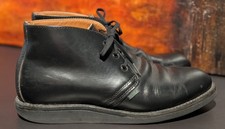 Red Wing 9196 Postman Chukka Boots Black Chaparral Leather Mens 8 D Vintage USA