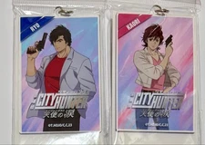 CITY HUNTER Angel Dust Square Charm Saeba Ryo & Maki Shun LE Anime