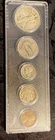 1928 5-Coin Set Walking Liberty Half Dollar, Standing Liberty Quarter, Merc Dime