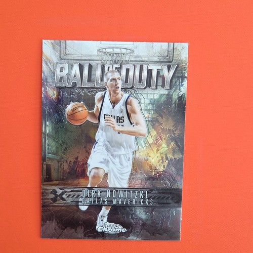 Dirk Nowitzki – 2025-26 Topps Chrome Basketball · Ball of Duty #BD-17 Dirk Nowitzki