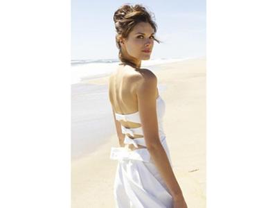 Robe De Mariée Soirée Nicole Miller - Taille 14 - Sans Bretelles, Dos Ouvrant - Ivorie - Neuve Sans étiquettes