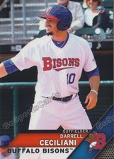 2017 Buffalo Bisons Darrell Ceciliani RC Rookie Toronto Blue Jays