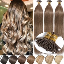 Russian Stick I Tip Nano Ring Tips Human Hair Extensions 200S Thick Pre Bonded f