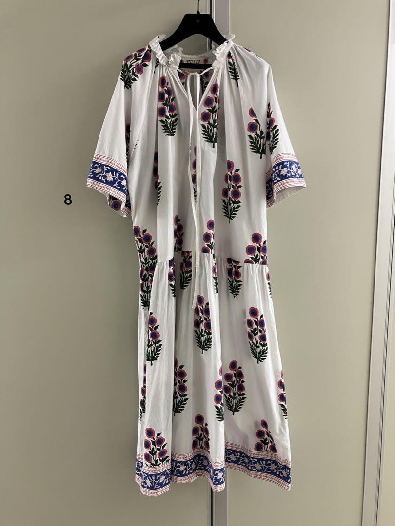 Sz Blockprints White Yuva Dress Poppy shipping from japan | eBay