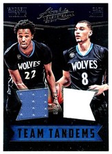 2016-17 Absolute Team Tandems Andrew Wiiggins Zach LaVine Jersey /149 #10