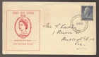 1955 Australia Queen Elizabeth 1'1/2d Blue Philatelic Bureau Cancel FDC
