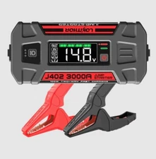 Lokithor 12V Jump Starter 100W Two-way Fast Charging 3000Amp J402