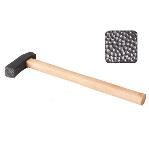 Metal Texturing Hammer DIY Jewelry Making Tool Square Head with Handle - Picture 14 of 19