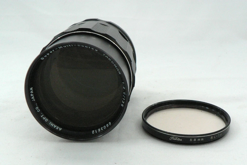 LENTE PENTAX SMC TAKUMAR 135mm F2.5 - MONTAJE M42 **EXCELENTE** Foto 4 de 4