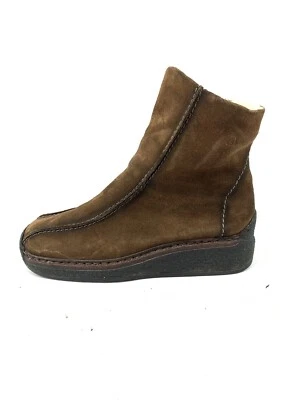 RIEKER DAMEN STIEFEL STIEFELETTEN BOOTS Gr:37 Uk:4 BRAUN  - Bild 1 von 4