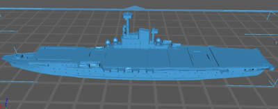 De Grasse CV Conversion - German Navy - Wargaming - Axis and Allies 