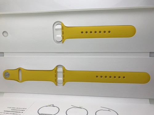 ORIGINALE Apple Watch SERIE 7 6 se 5 4 3 2 1 Fascia Sport 38mm 40mm 41MM  Giallo | eBay