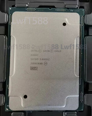 Intel Xeon Gold 6266C 30.25mb 22-core 205w 3.0GHz LGA-3647 server CPU processor
