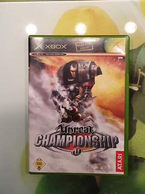 XBOX (Ur) UNREAL CHAMPIONSHIP -Microsoft Atari dt OVP Arenashooter / Multiplayer