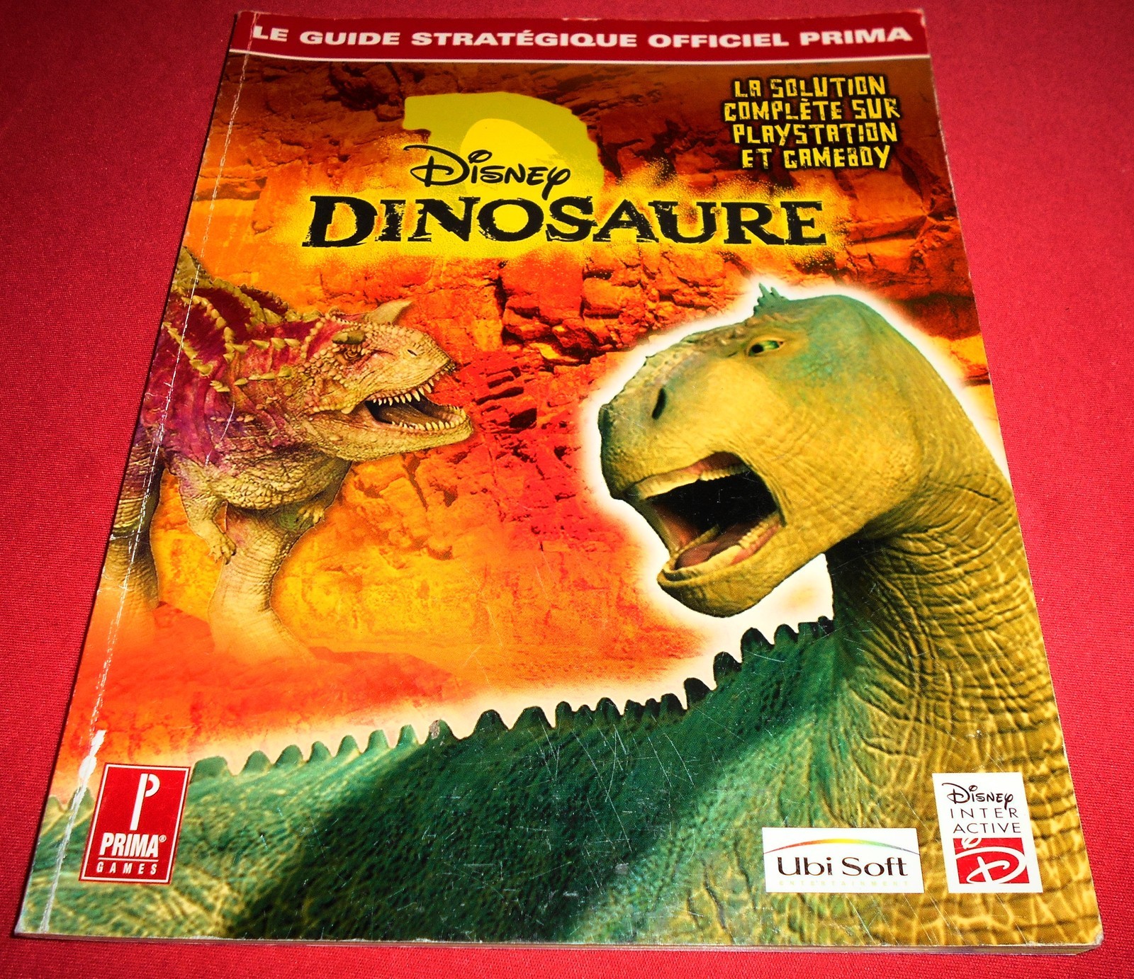 Guide Officiel Disney Dinosaure [Fr] Prima Playstation PS1 *JRF