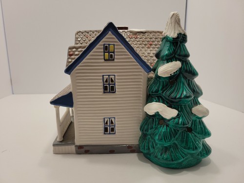 Dept 56 Farm House Snow Village Vintage 1987 #5089-0 Retired With Box and Cord - Picture 3 of 12