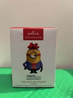 Hallmark Keepsake Ornament 2023 Magic Illumination The Gift Of Stuart Minions